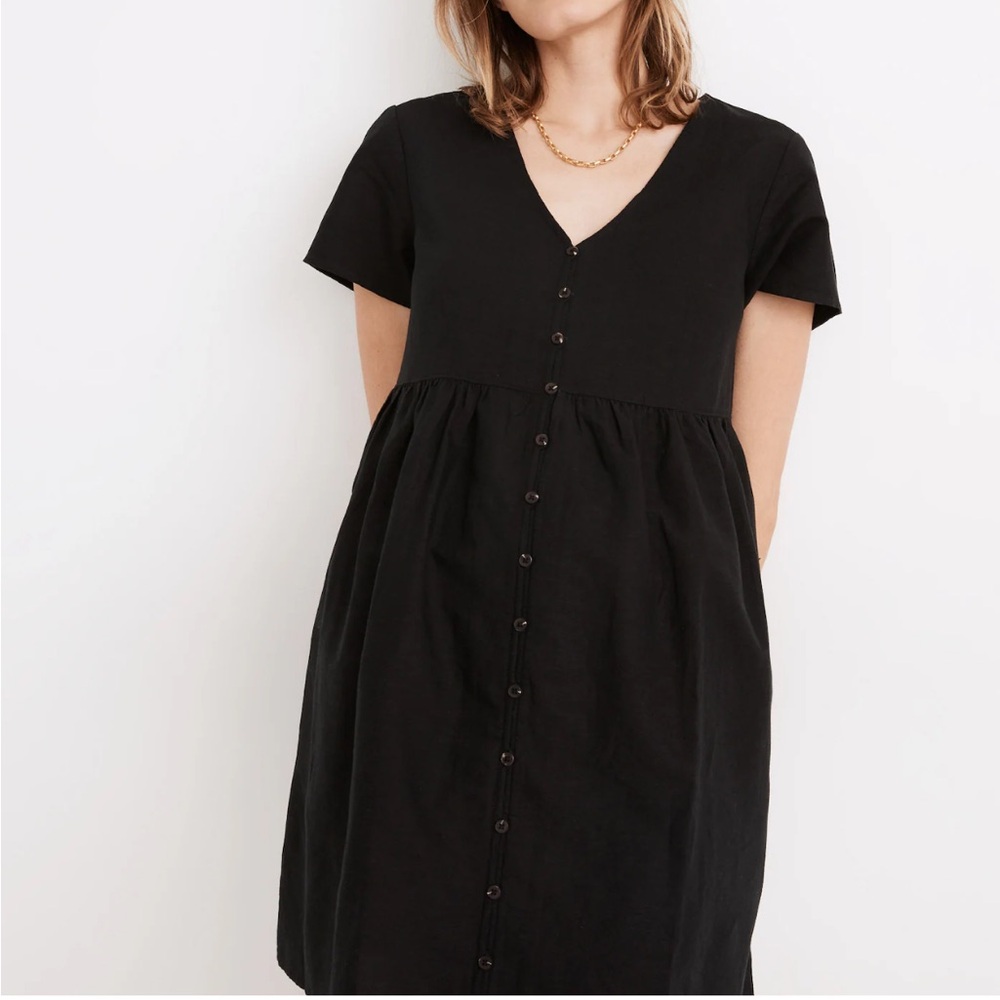 Madewell Black Mini Dress